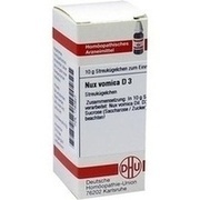 DHU-Arzneimittel NUX VOMICA D 3 GLOBULI, 10 g