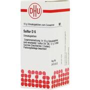 DHU-Arzneimittel SULFUR D 6 GLOBULI, 10 g