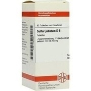 DHU-Arzneimittel SULFUR JODAT. D 6 TABLETTEN, 80 St. DHU-Arzneimittel SULFUR JODAT. D 6 TABLETTEN, 80 St.