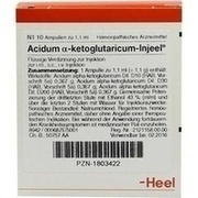 Biologische Heilmittel Heel ACIDUM ALPHA KETOGLUTARIC. INJEELE, 1,1 m