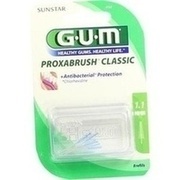 Sunstar GUM PROXABRUSH ERSATZBUERSTEN 0,5MM TANNE