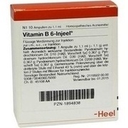 Biologische Heilmittel Heel VITAMIN B 6 INJEELE AMPULLEN, 10 St.