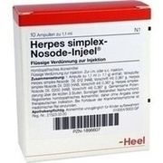 Biologische Heilmittel Heel HERPES SIMPLEX NOSODEN INJEELE, 10 St.