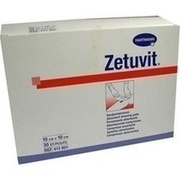 Paul Hartmann ZETUVIT SAUGKOMPRESSE UNSTERIL, 10 x 10 cm