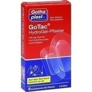 Gothaplast GOTAC HYDROGELPFLASTER 2 GROESSEN, 8 St.