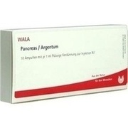 Wala PANCREAS/ ARGENTUM AMP., 10 x 1 ml