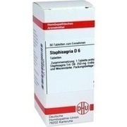 DHU-Arzneimittel STAPHISAGRIA D 6 TABLETTEN, 80 St.