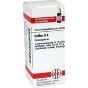 DHU-Arzneimittel SULFUR D 4 GLOBULI, 10 g