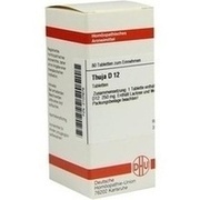 DHU-Arzneimittel THUJA D 12 TABLETTEN, 80 St. DHU-Arzneimittel THUJA D 12 TABLETTEN, 80 St.