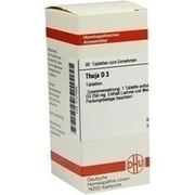 DHU-Arzneimittel THUJA D 3 TABLETTEN, 80 St. DHU-Arzneimittel THUJA D 3 TABLETTEN, 80 St.