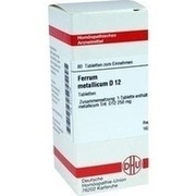 FERRUM METALLICUM D 12 TABLETTEN, 80 St.