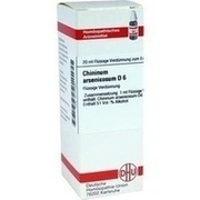 DHU-Arzneimittel CHININUM ARSENICOSUM D 6 DIL., 20 ml DHU-Arzneimittel CHININUM ARSENICOSUM D 6 DIL., 20 ml