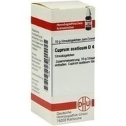 DHU-Arzneimittel CUPRUM ACETICUM D 4 GLOBULI, 10 g