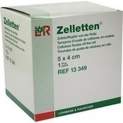 Lohmann & Rauscher ZELLETTEN TUPFER GEROLLT UNSTERIL, 5 x 4 cm
