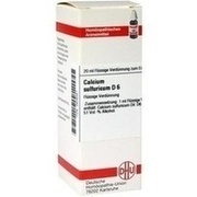 CALCIUM SULFURICUM D 6 DIL., 20 ml