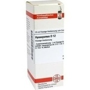 DHU-Arzneimittel HYOSCYAMUS D 12 DIL., 20 ml