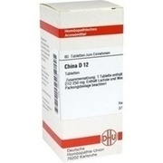 DHU-Arzneimittel CHINA D 12 TABLETTEN, 80 St.