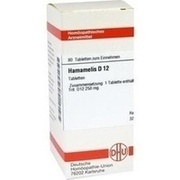 DHU-Arzneimittel HAMAMELIS D 12 TABLETTEN, 80 St.
