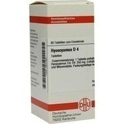 DHU-Arzneimittel HYOSCYAMUS D 4 TABLETTEN, 80 St.