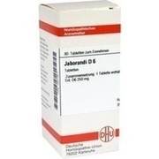 DHU-Arzneimittel JABORANDI D 6 TABLETTEN, 80 St.