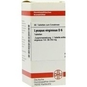 DHU-Arzneimittel LYCOPUS VIRG. D 6 TABLETTEN, 80 St.