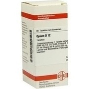 DHU-Arzneimittel OPIUM D 12 TABLETTEN, 80 St.