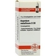 DHU-Arzneimittel ARGENTUM METALLICUM D 30 GLOBULI, 10 g