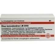DHU-Arzneimittel LM RHUS TOX. XVIII GLOBULI, 5 g