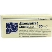 Lomapharm EISENSULFAT 65MG LOMA UTA, 50 St.