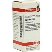 DHU-Arzneimittel OPIUM D 200 GLOBULI, 10 g