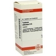 DHU-Arzneimittel TARTARUS STIBIATUS D 6 TABLETTEN, 80 St.
