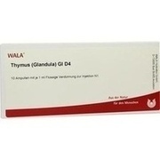Wala THYMUS GLANDULA GL D 4 AMP., 10 x 1 ml