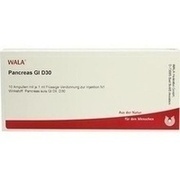 Wala PANCREAS GL D 30 AMP. 10X1 ML AMPULLEN