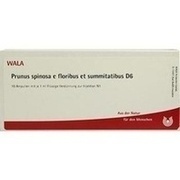 Wala PRUNUS SPINOSA E FL. ET SU. D 6 AMP., 10 x 1 ml