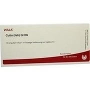 Wala CUTIS FETI GL D 6 AMP., 10 x 1 ml