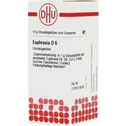 DHU-Arzneimittel EUPHRASIA D6 DHU, 10G GLOBULI DHU-Arzneimittel EUPHRASIA D6 DHU, 10G GLOBULI