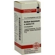 DHU-Arzneimittel ACIDUM BENZOICUM E.RES. D 6 GLOBULI, 10 g