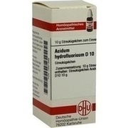 DHU-Arzneimittel ACIDUM HYDROFLUORICUM D 10 GLOBULI, 10 g
