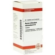 DHU-Arzneimittel AURUM CHLORATUM NATRON D 6 DHU TAB, 80 St. DHU-Arzneimittel AURUM CHLORATUM NATRON D 6 DHU TAB, 80 St.