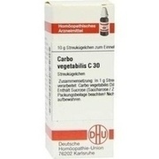 DHU-Arzneimittel CARBO VEGETABILIS C 30 GLOBULI, 10 g