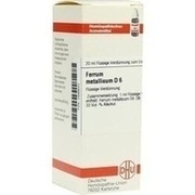 DHU-Arzneimittel FERRUM METALLICUM D 6 DIL., 20 ml