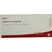 Wala BERBERIS E FRUCTIBUS D 3 AMP., 10 x 1 ml