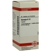 DHU-Arzneimittel SPONGIA D 12 TABLETTEN, 80 St.
