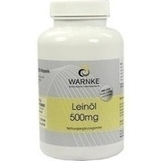 Warnke Vitalstoffe LEINOEL 500 MG KAPSELN, 250 St. Warnke Vitalstoffe LEINOEL 500 MG KAPSELN, 250 St.