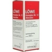 Infirmarius LOEWE KOMPLEX NR.12 AESCULUS TROPFEN, 100 ml