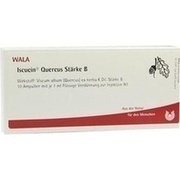 Wala ISCUCIN QUERCUS STAERKE B AMP., 10 x 1 ml