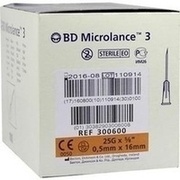 Becton Dickinson BD MICROLANCE KANUELE 25 G 5/8 0,5X16 MM, 100 St.