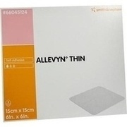 Smith & Nephew ALLEVYN THIN 15X15CM DUENNE WUNDAUFL., 3 St.