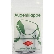 AUGENKLAPPE M.GUMMIBAND SCHWARZ, 1 St.