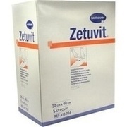 Paul Hartmann ZETUVIT SAUGKOMPRESSE STERIL 20X40CM, 5 St.